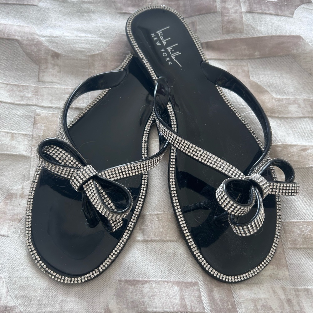 Nicole Miller Fancy Flip-Flops